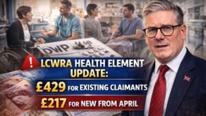 LCWRA Health Element Update: £429 for Existing Claimants, £217 for New From April