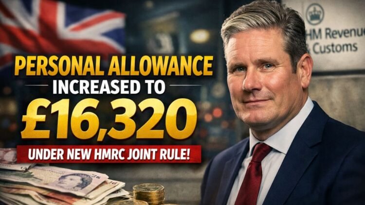 Personal Allowance Increased to £16,320 Under New HMRC Joint Rule