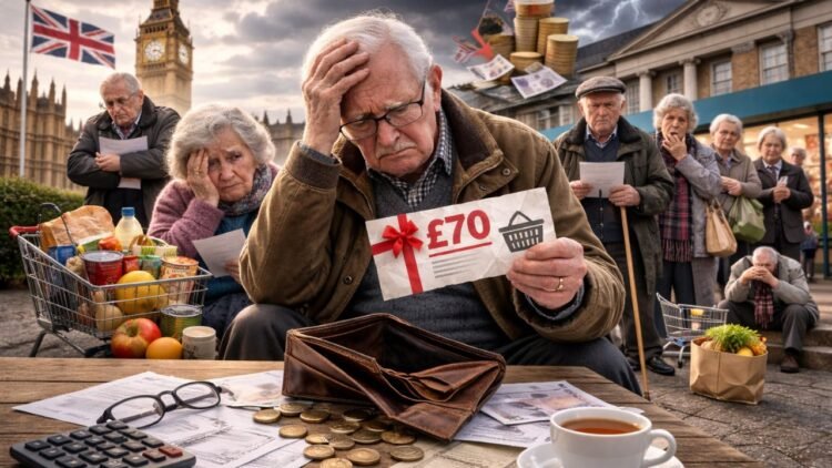 Public Fury as State Pensioners Handed £70 Store Vouchers in March